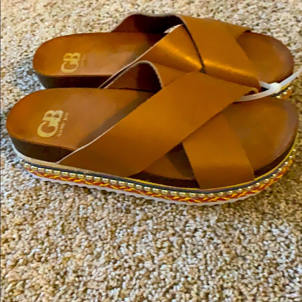 🔥Gianni Binni platform slippers🔥